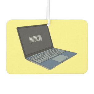 Désodorisant Pour Voiture Illustration de dessin sur ordinateur portable