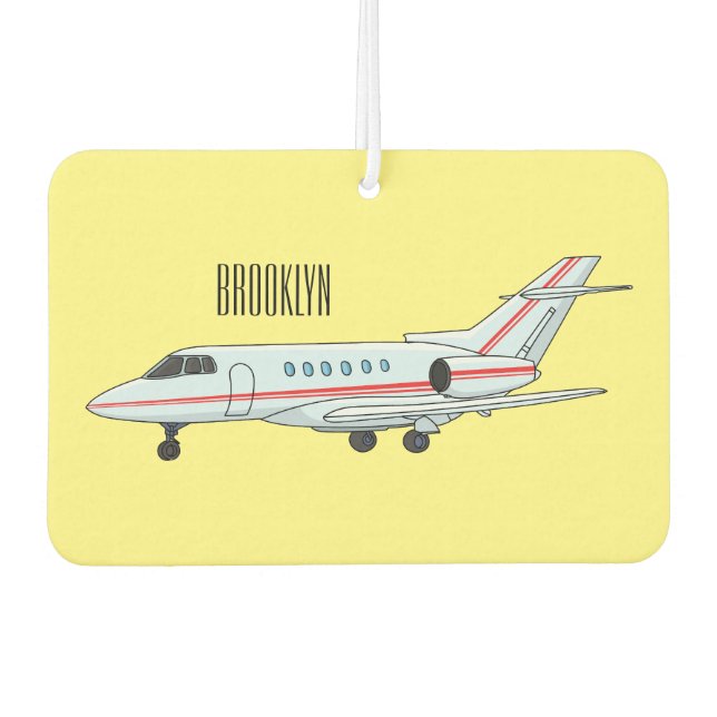 Désodorisant Pour Voiture Illustration de jet privé (Devant)