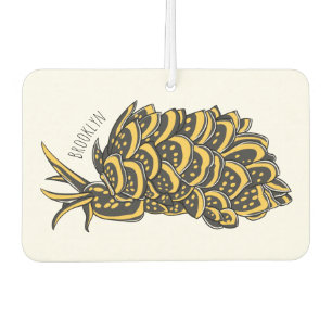 Désodorisant Pour Voiture Illustration de la feuille de limace de mer grillé