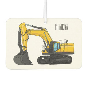 Désodorisant Pour Voiture Illustration de la pelle Crawler