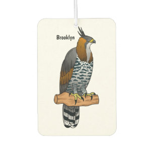 Désodorisant Pour Voiture Illustration de l'aigle à faucon orné