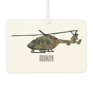 Désodorisant Pour Voiture Illustration de l'hélicoptère de l'armée