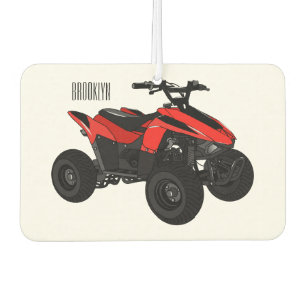 Désodorisant Pour Voiture Illustration de Quad bike atv