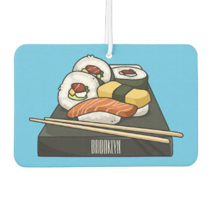 Désodorisant Pour Voiture Illustration de sushi