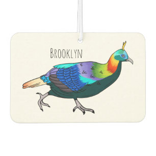 Désodorisant Pour Voiture Illustration d'oiseau monal himalayen