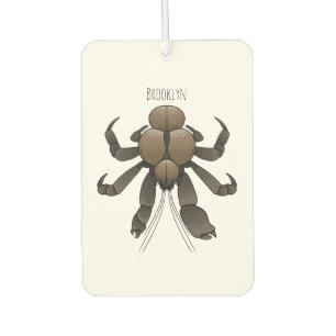 Désodorisant Pour Voiture Illustration du crabe de coco