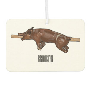 Désodorisant Pour Voiture Illustration du rôti de porc / rôti de porc
