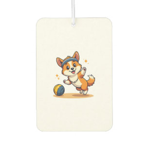 Désodorisant Pour Voiture Illustration vectorielle de chien de volley-ball C