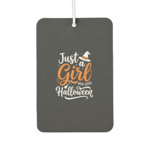 Désodorisant Pour Voiture Illustration vectorielle Halloween Juste Une Fille