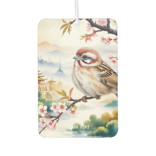 Désodorisant Pour Voiture Imaginaire mignon Fleur d'oiseau chinois