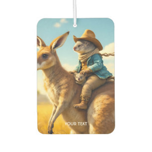 Désodorisant Pour Voiture Imaginaire mignon Wombat Kangaroo Koala