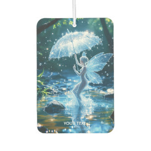 Désodorisant Pour Voiture Imaginaire mignonne fille eau parapluie