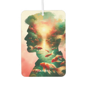 Désodorisant Pour Voiture Imaginaire Mignonne poisson de mer homme