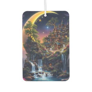 Désodorisant Pour Voiture Imaginaire Moon Waterfall Forest