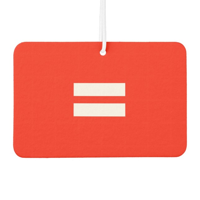 Désodorisant Pour Voiture Indicateur d'égalité (Devant)