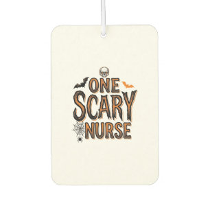 Désodorisant Pour Voiture Infirmière effrayante Halloween Vintage Gravure T-