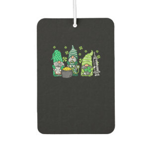 Désodorisant Pour Voiture Infirmières Gnome Saint Pattys Infirmière Scrub St