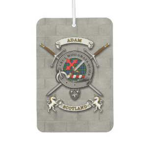 Désodorisant Pour Voiture Insigne du clan Adam et épées