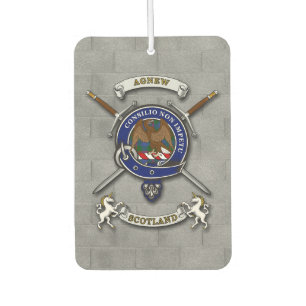 Désodorisant Pour Voiture Insigne du clan Agnew & Épées