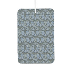 Désodorisant Pour Voiture Invitation élégante à motif floral aquarelle bleue