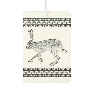 Désodorisant Pour Voiture Jacklapin Sud-Ouest Design géométrique Personnalis