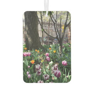 Désodorisant Pour Voiture Jardin communautaire Fleurs de Tulipe de printemps