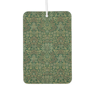 Désodorisant Pour Voiture Jardin de fleurs de William Morris - Verts