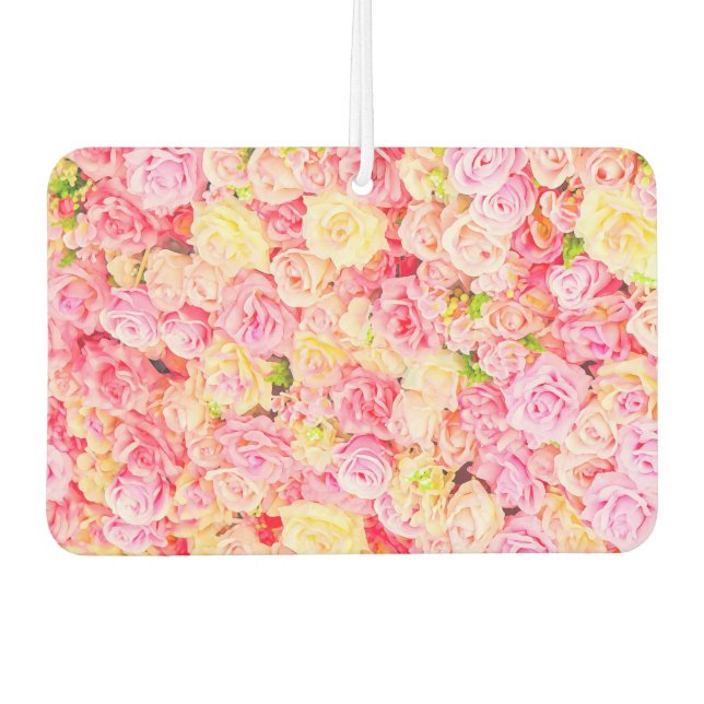 Désodorisant Pour Voiture Jardin rose (Devant)