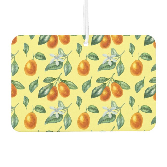 Désodorisant Pour Voiture jaune (Devant)