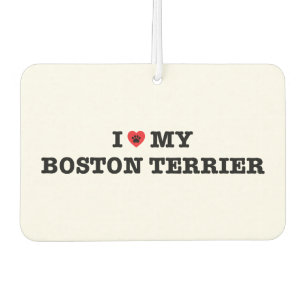 Désodorisant Pour Voiture J'Envie de mon avion de Boston Terrier Air Freshen