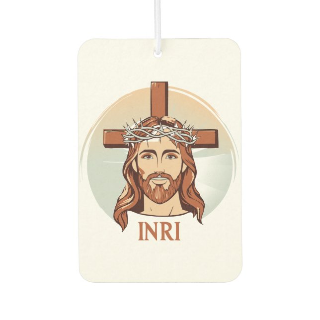 Désodorisant Pour Voiture Jésus-Christ (Devant)