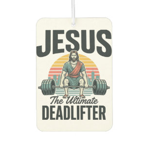 Désodorisant Pour Voiture Jésus le souleveur de mort ultime Vintage