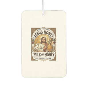 Désodorisant Pour Voiture Jésus Miel Lait Et Miel Jésus Miel Lait Miel
