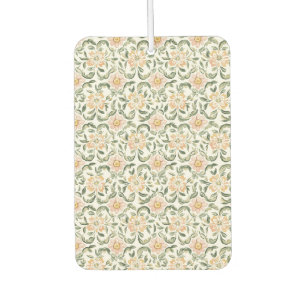 Désodorisant Pour Voiture Jolis Papillons Floraux aux Feuilles Vertes Rose P