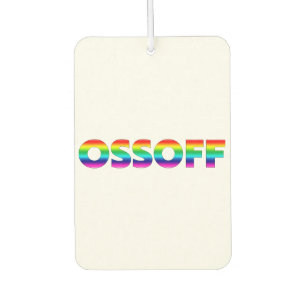 Désodorisant Pour Voiture Jon Ossoff Géorgie Sénat deuxième fierté lgbtq lgb
