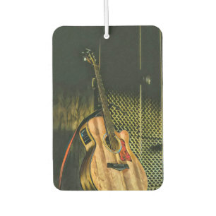 Désodorisant Pour Voiture Joueur de basse guitare