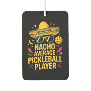 Désodorisant Pour Voiture Joueur de pickleball moyen nacho
