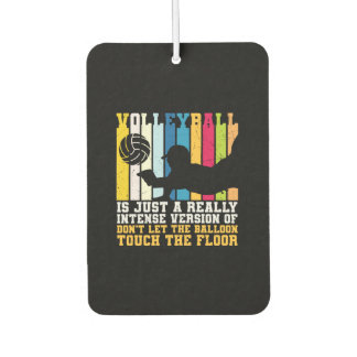 Désodorisant Pour Voiture Joueur de volley-ball | Le Volley-Ball Est Vraimen