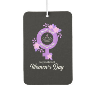 Désodorisant Pour Voiture Journée internationale des femmes 8 mars
