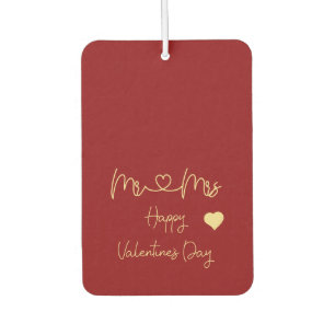 Désodorisant Pour Voiture Joyeuse Saint-Valentin à M. et Mme