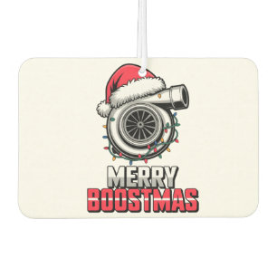 Désodorisant Pour Voiture Joyeux Boostmas Boost amateur Santa Turbo Noël
