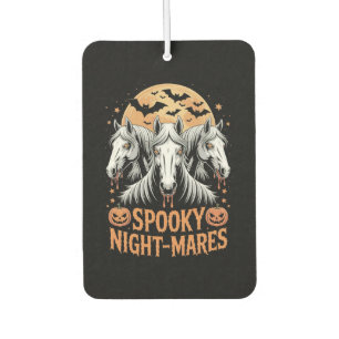 Désodorisant Pour Voiture Juments de nuit effrayante Halloween Cheval