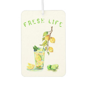 Désodorisant Pour Voiture Jus de citron frais Cool Boire Lemonade Summer Par