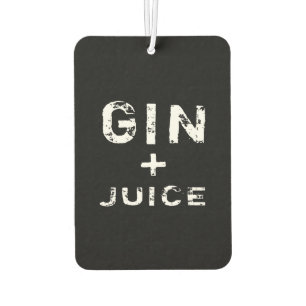 DÉSODORISANT POUR VOITURE JUS DE GIN