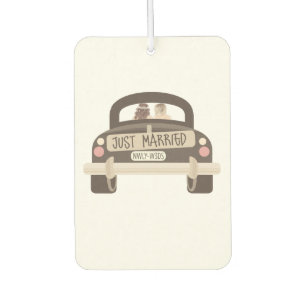 Désodorisant Pour Voiture Juste Married - Newly weds - lesbian wedding vend
