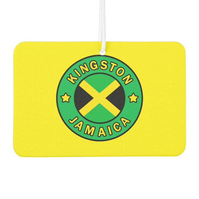 Désodorisant Pour Voiture Kingston Jamaïque (Devant)