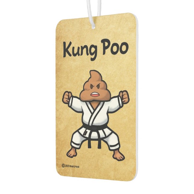 Désodorisant Pour Voiture Kung Poo Karate (Gauche)