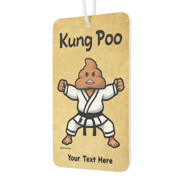 Désodorisant Pour Voiture Kung Poo Karate (Gauche)