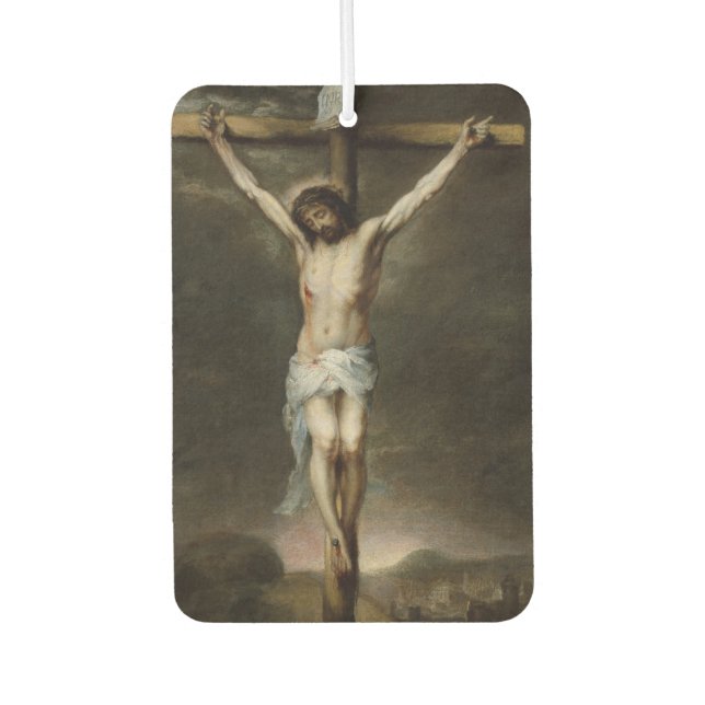 Désodorisant Pour Voiture La Crucifixion de Jesus Air Freshener (Devant)