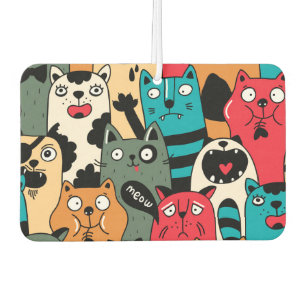 Désodorisant Pour Voiture La foule des chats